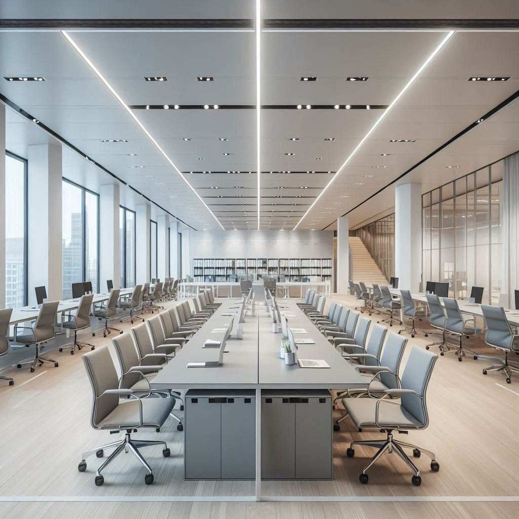 写字楼办公开放式工位管理面对大型培训集中开课时咨询公司怎样避免重复处理